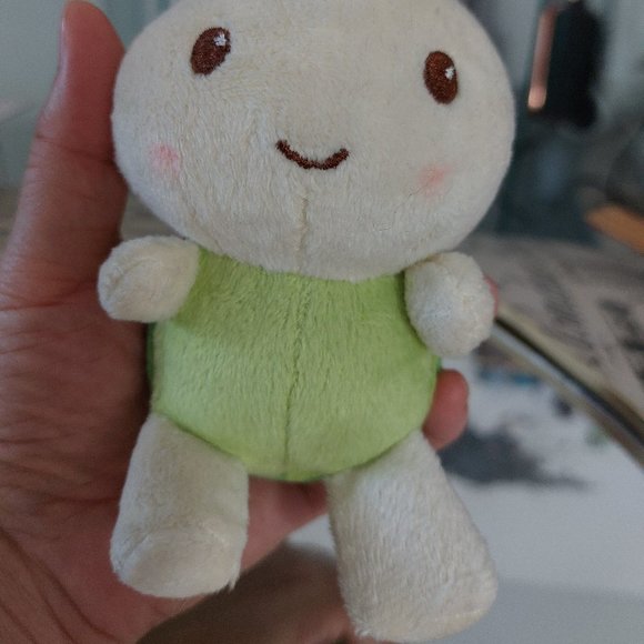 Mini Colorful Smiling Happy Turtle Plush Toy For Kids - Picture 4 of 4